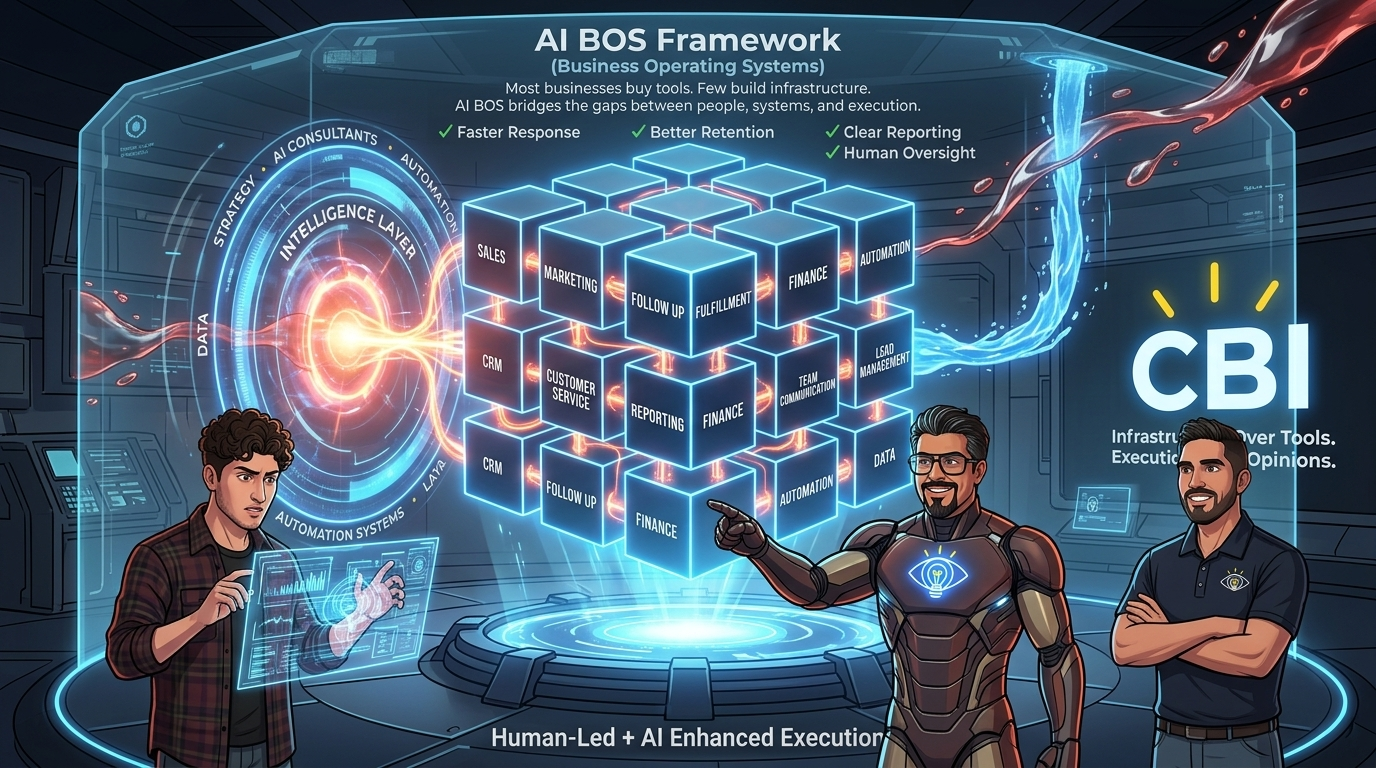 AI BOS Framework - Business Operating Systems with Human-Led + AI Enhanced Execution